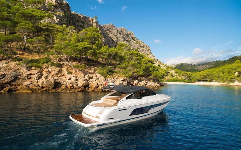 Targa 50 open charter yacht balearics alquiler yate baleares mallorca 1 (1)